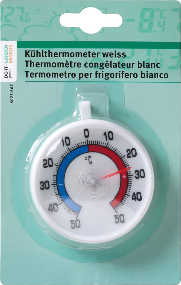 Thermomètre congélateur Thermomètre Do it + Garden 602766700000 Photo no. 1