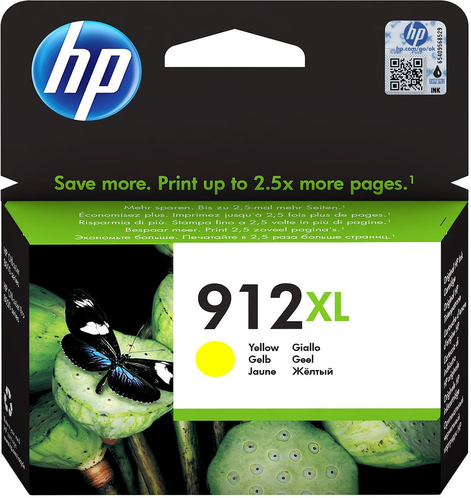 HP cartuccia d'inchiostro 912XL 3YL83AE yellow Cartuccia d'inchiostro HP 798258800000 N. figura 1