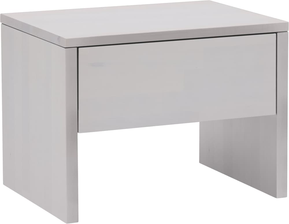 CARA Table de chevet 403406885002 Dimensions L: 48.0 cm x P: 35.0 cm x H: 35.0 cm Couleur Hêtre blanc Photo no. 1