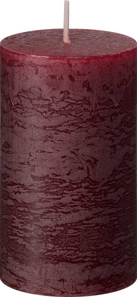 BAL Bougie cylindrique 440582901133 Couleur Bordeaux Dimensions H: 10.0 cm Photo no. 1