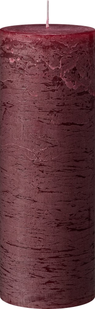 BAL Bougie cylindrique 440582900833 Couleur Bordeaux Dimensions H: 22.0 cm Photo no. 1