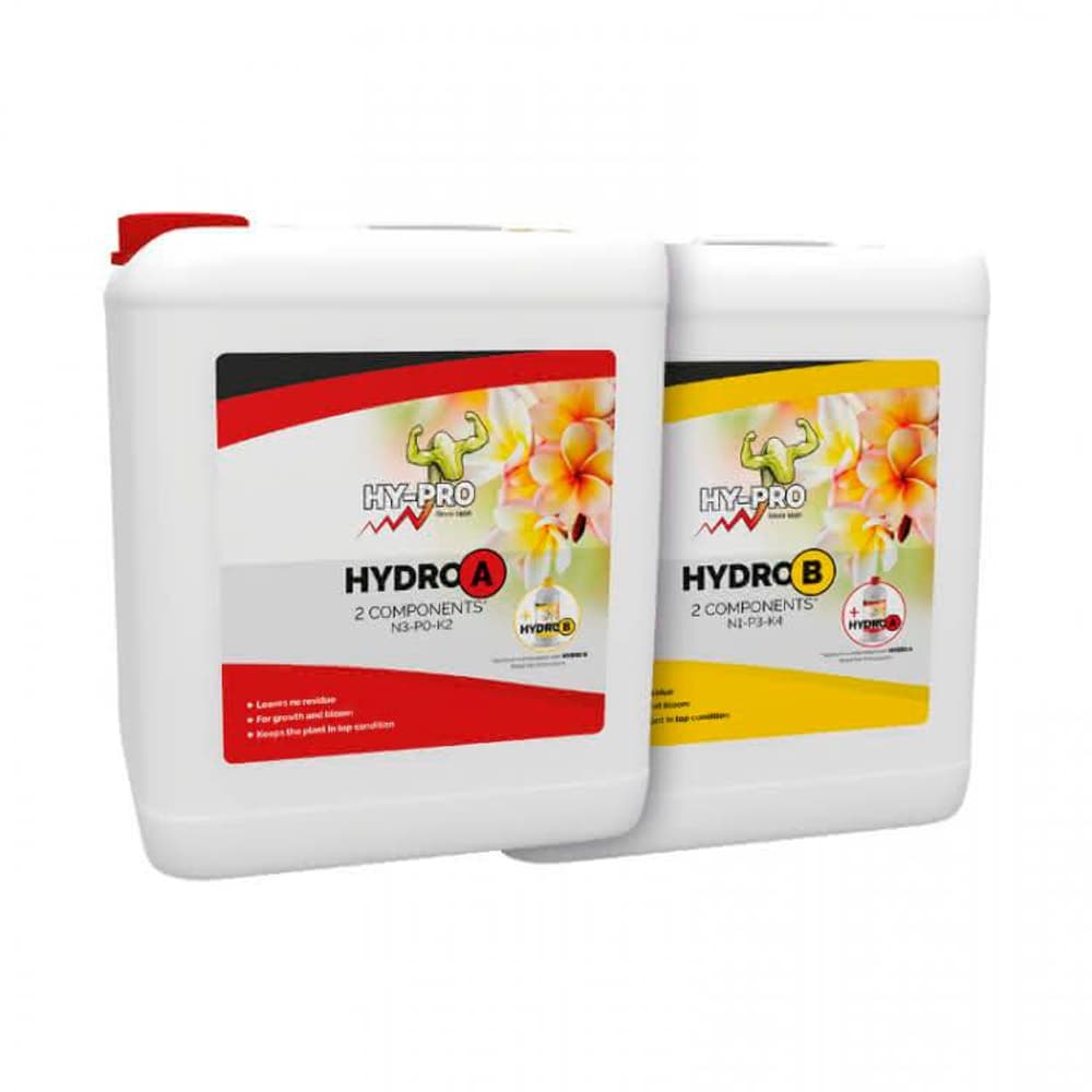 Idro A+B 2x10 litri Fertilizzante liquido Hy-Pro 669700104374 N. figura 1