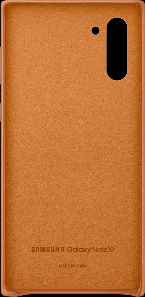 Leather Cover camel Coque smartphone Samsung 785300146395 Photo no. 1
