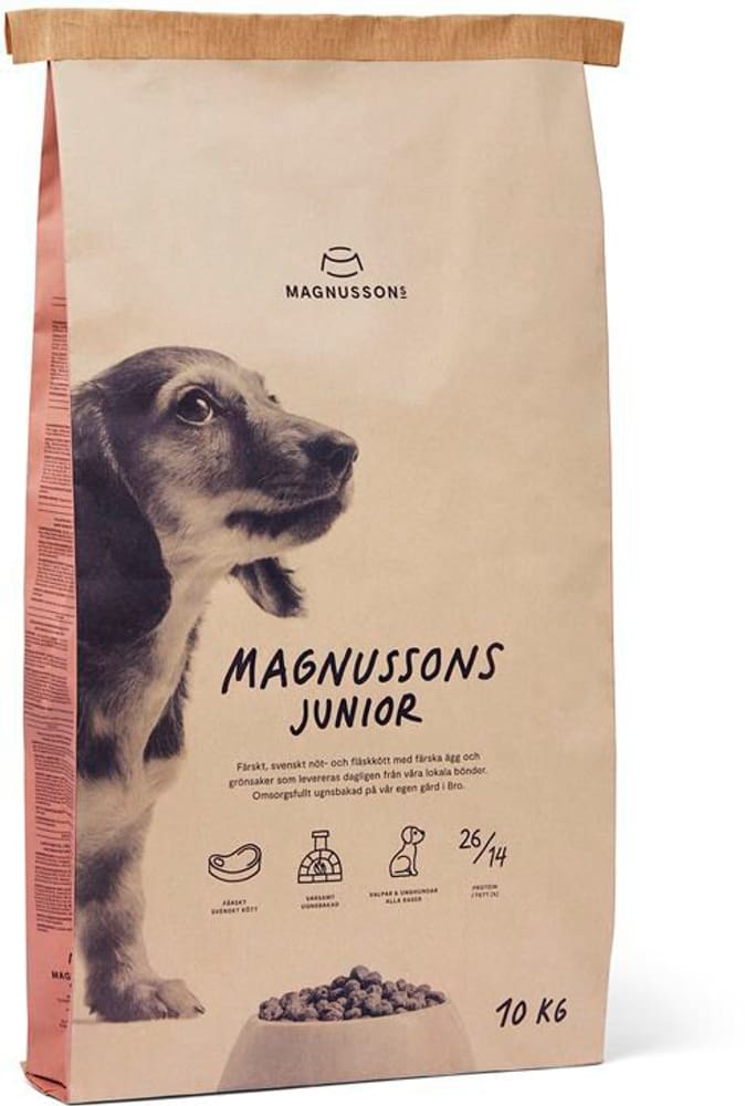 Magnusson M&B Junior 10 kg chiots, jeunes chiens et chiennes allaitantes Aliments secs Magnusson 669700101651 Photo no. 1