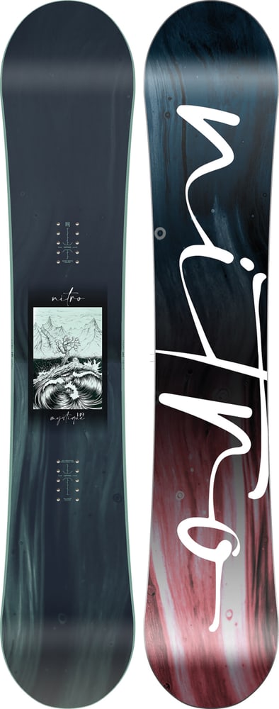 Mystique inkl. Cosmic (S/M) All Mountain Snowboard inkl. Bindung Nitro 494558814622 Farbe dunkelblau Länge 146 Bild-Nr. 1