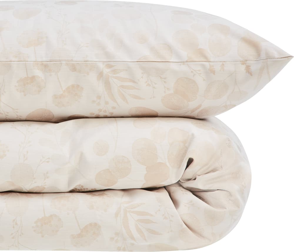 ALYSSA Jacquard-Duvetbezug ALYSSA Jacquard-Duvetbezug 451341412374 Grösse Duvetbezug - 160 x 210 cm Farbe Pumice Stone Bild Nr. 1
