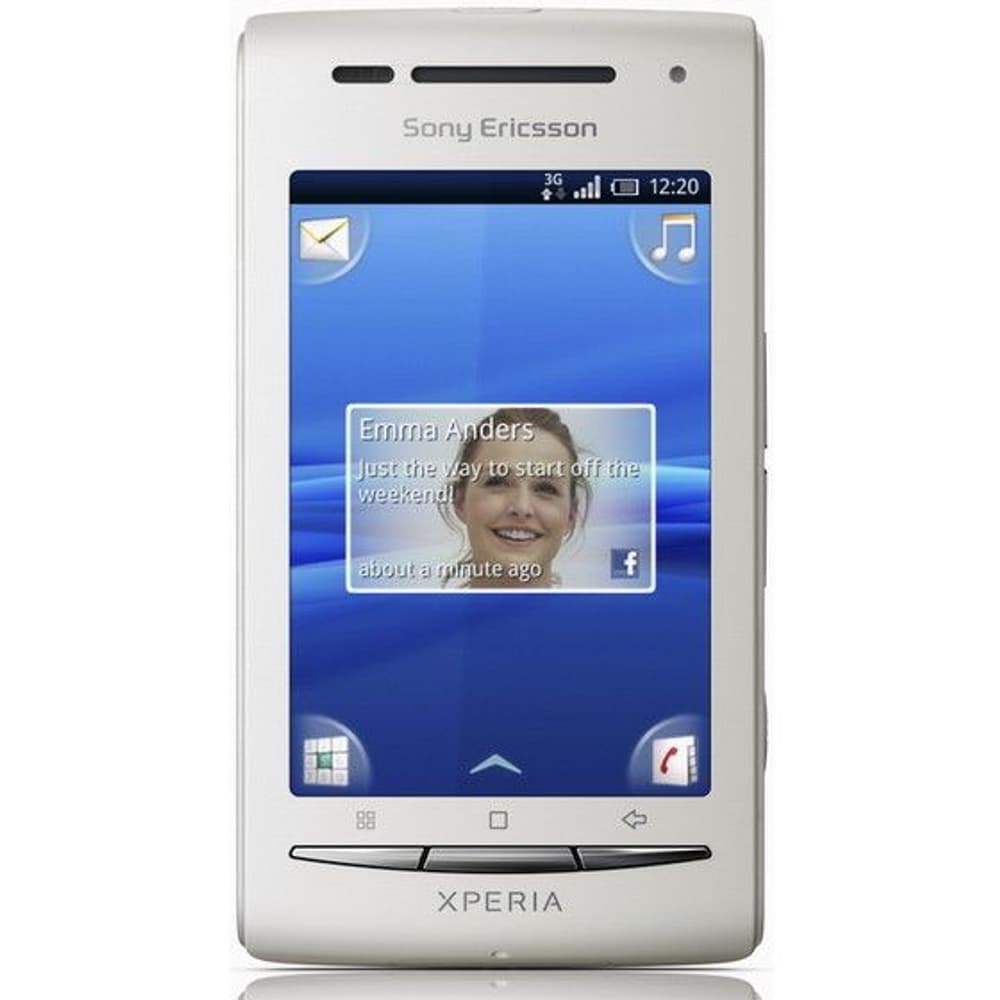 L- Sony Ericsson X8_white Sony Ericsson 79455230001011 Photo n°. 1