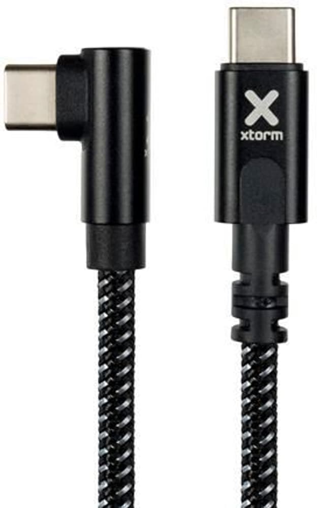 USB-C bilatéral, 1.5m courbé à 90 degrés Câble USB Xtorm 785300177401 Photo no. 1