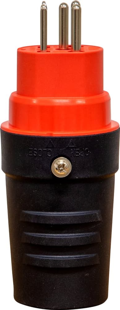Stecker T15, 230V/400V/10A, rot/schwarz, IP55 Stecker Brennenstuhl 613268400000 Bild Nr. 1
