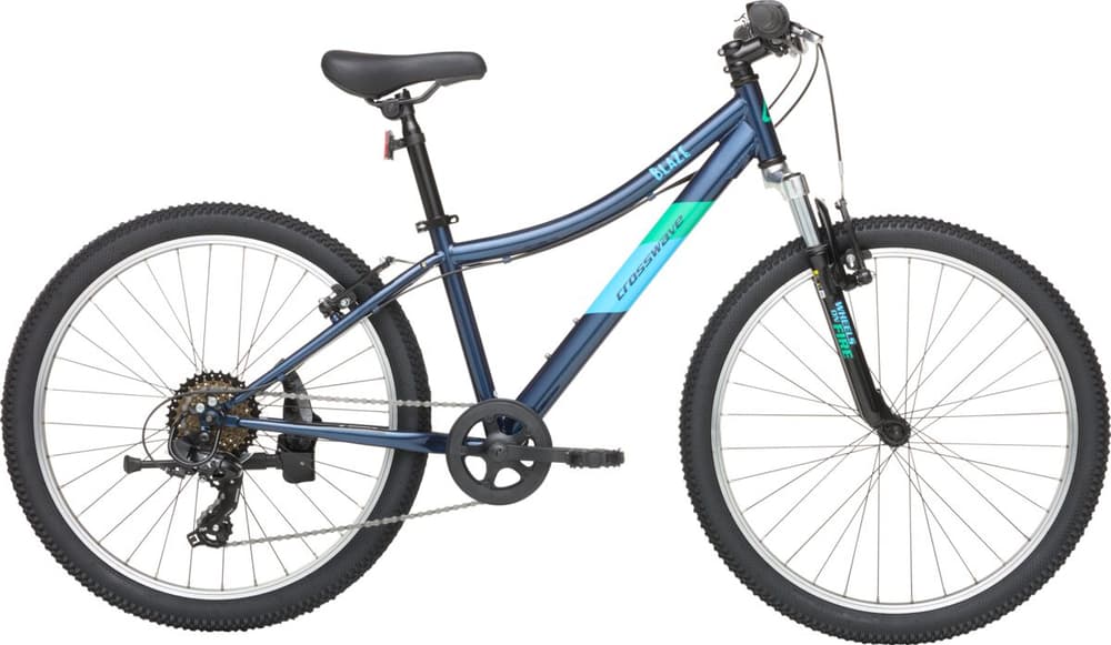 Blaze 24" Bicicletta per bambini Crosswave 464880700043 Colore blu marino Dimensioni del telaio one size N. figura 1