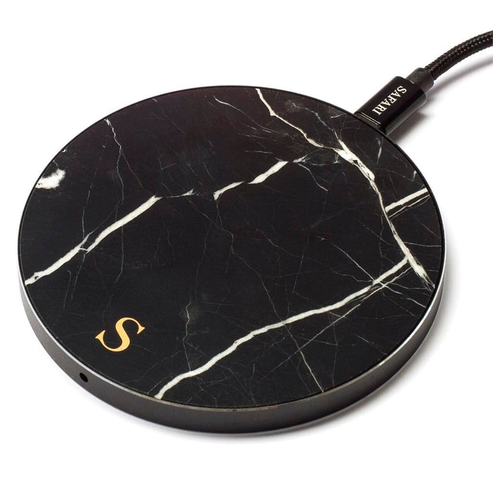 Circle Marble Black Marquina Chargeur sans fil Safari Selection 785302416047 Photo no. 1