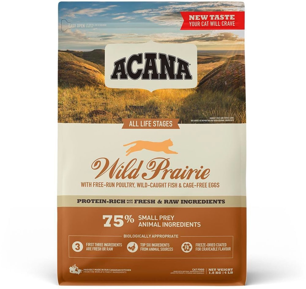 Cat TF Regionals Prairie sauvage Aliments secs Acana 785300192081 Photo no. 1