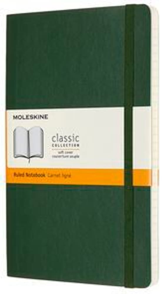 CARNET DOUBLÉ VERT MYRTE Carnet des notes Moleskine® 669700124948 Photo no. 1