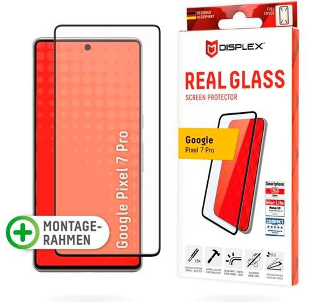 Real Glass 3D Smartphone Schutzfolie Displex 785302415180 Bild Nr. 1
