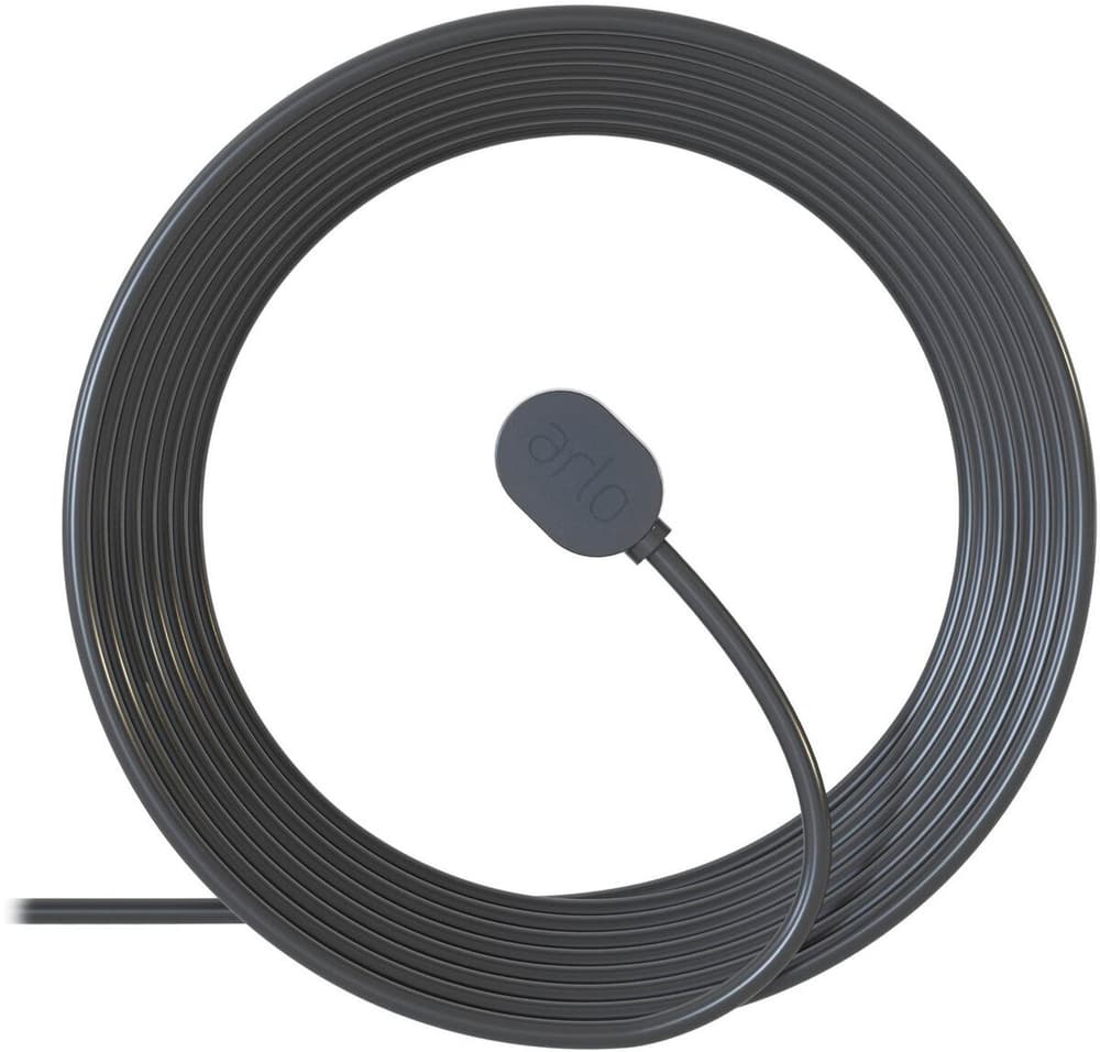 câble charge magnétique pour Ultra 4K noir Borne de recharge Arlo 785300159098 Photo no. 1