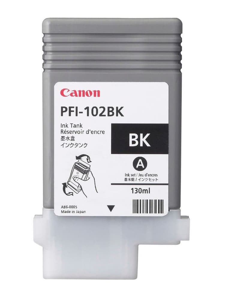 PFI-102BK black Cartuccia d'inchiostro Canon 785300123894 N. figura 1
