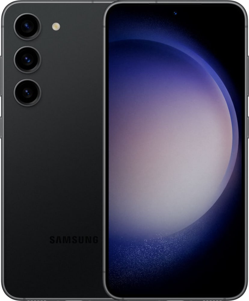 Galaxy S23 256GB Phantom Black Smartphone Samsung 794698300000 Photo no. 1