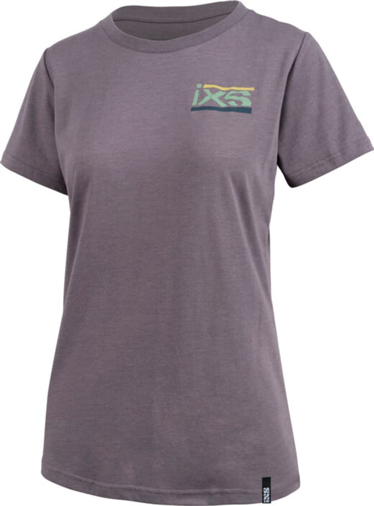 Women's Arch organic tee T-shirt iXS 470905503849 Taglie 38 Colore viola chiaro N. figura 1