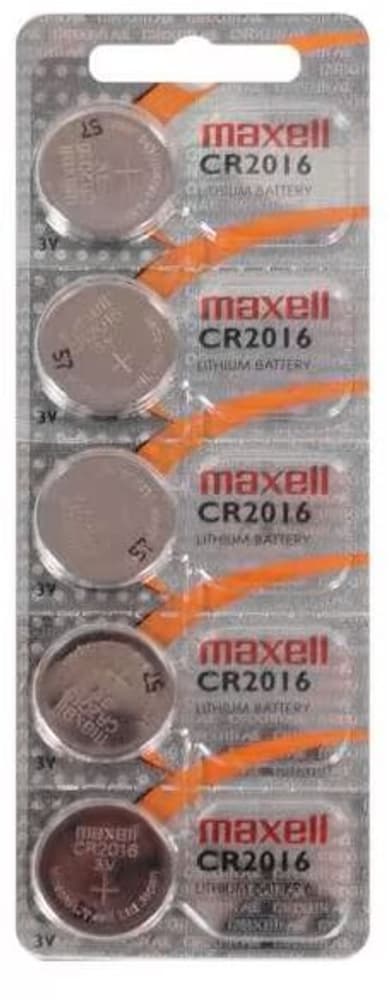 CR2016 5 pezzi Micropila Maxell 785302424852 N. figura 1