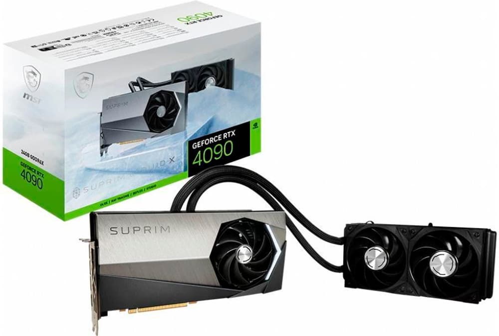 GeForce RTX 4090 Suprime Lquid X 24 GB Grafikkarte MSI 785302436188 Bild Nr. 1