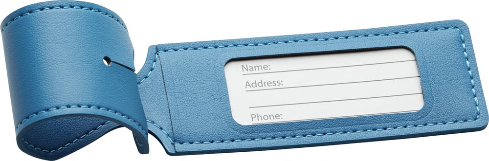 BALDWIN Etichetta per valigia Sohotree 443112200000 Colore Blu Dimensioni L: 25.0 cm x P: 0.4 cm x A: 4.0 cm N. figura 1
