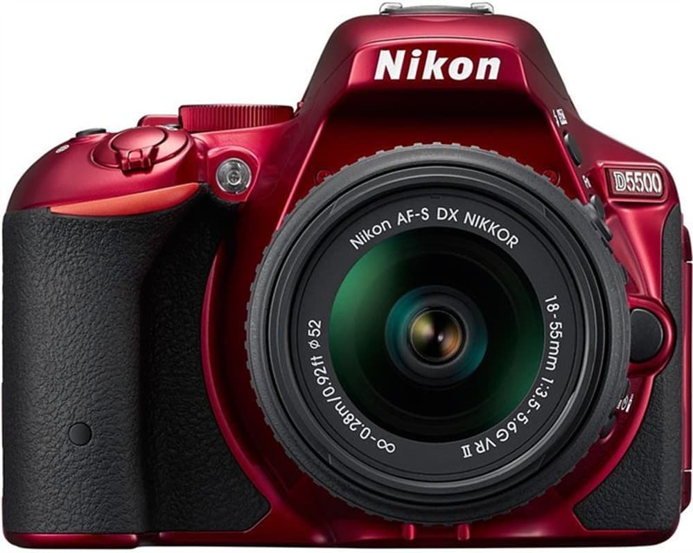 D5500 Rosso Kit + 18-55mm Nikon 79341590000015 No. figura 1
