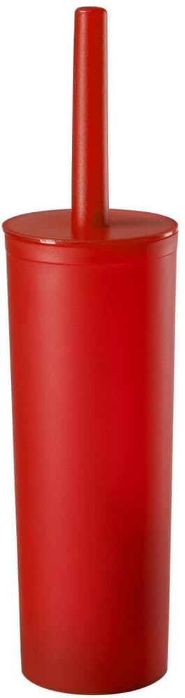 Portascopino Trend Frosted rosso transparente Spazzola da WC diaqua 673929800000 N. figura 1