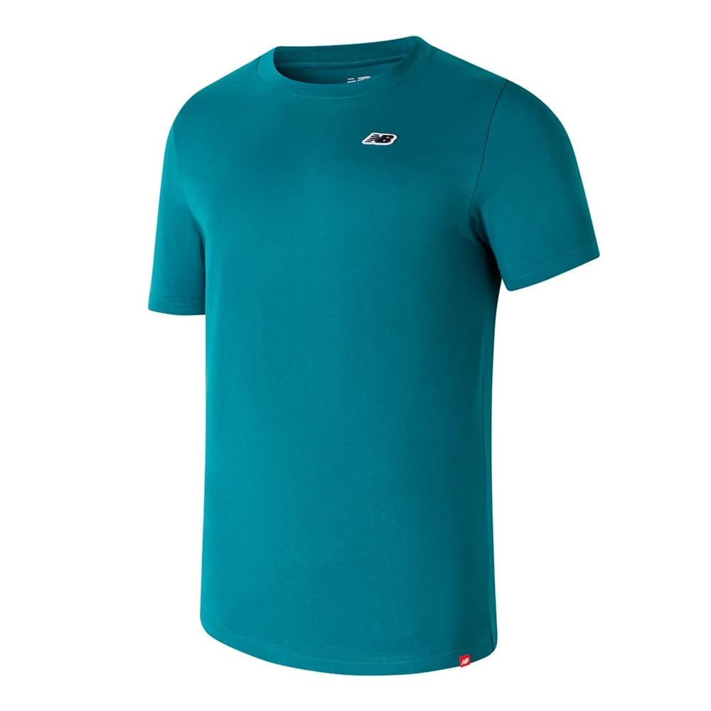 NB Small Logo Tee T-Shirt New Balance 469538800344 Taille S Couleur turquoise Photo no. 1