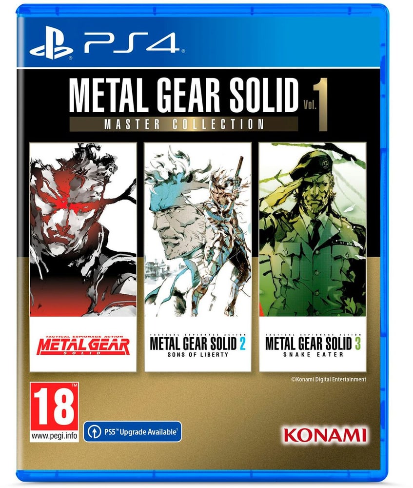PS4 - Metal Gear Solid Master Collection Vol. 1 Game (Box) 785302416789 N. figura 1