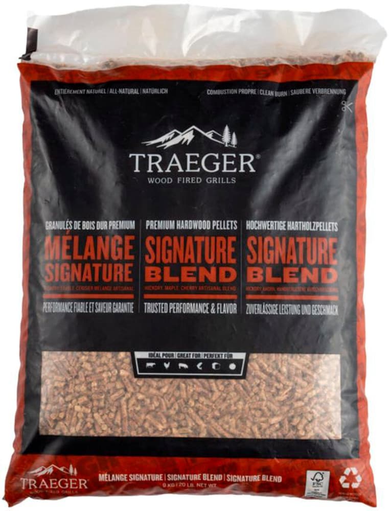 Pellet per griglia Signature Blend Pellets 9 kg Pellet per griglia Traeger 669700119504 N. figura 1