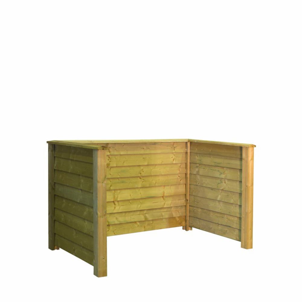 Plus Plank Profilé de protection pour poubelles 192x108x104cm Poubelle PLUS 669700108335 Photo no. 1