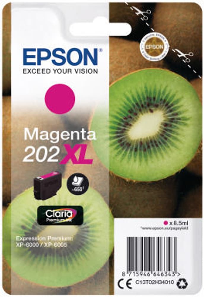 202XL magenta Tintenpatrone Epson 798549500000 Bild Nr. 1
