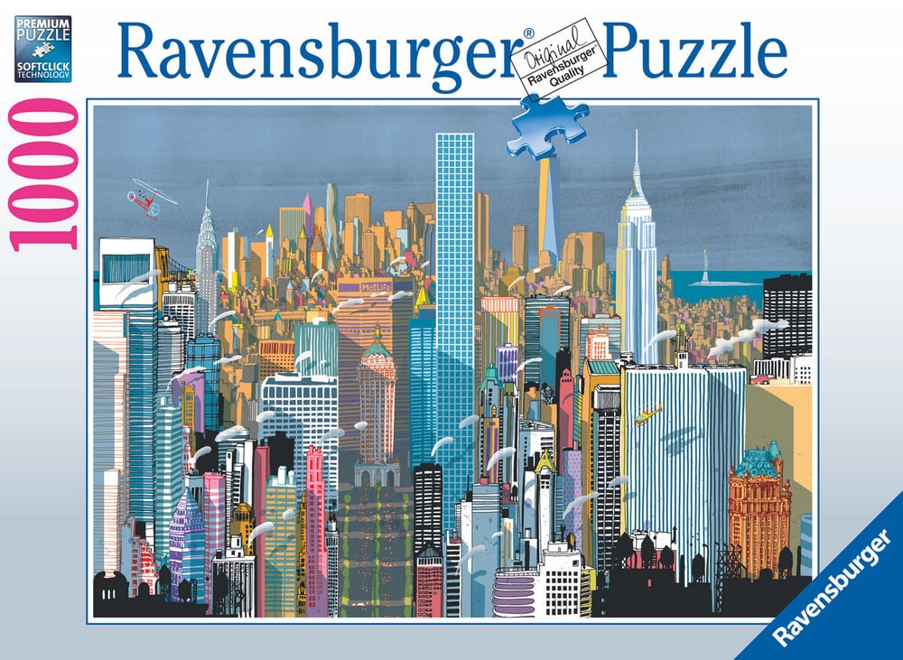 RVB Puzzle 1000 P. I am New York Puzzles Ravensburger 749059500000 Photo no. 1