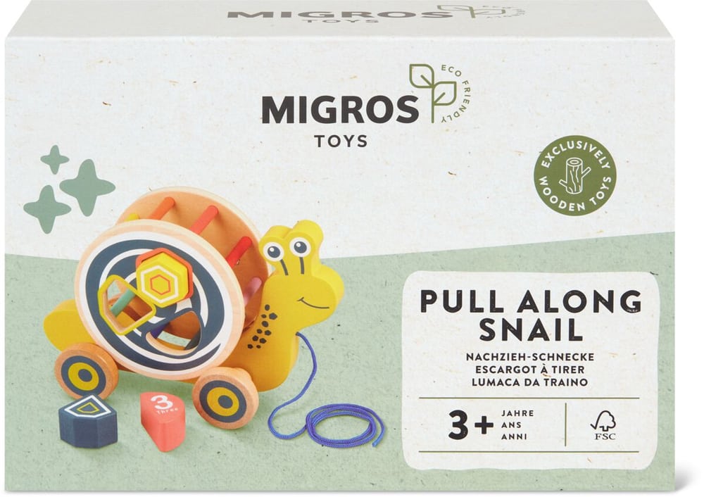 Migros Toys Limace à tirer Sets de jeu MIGROS TOYS 749315300000 Photo no. 1