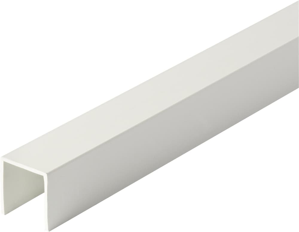 U-Profilo quadrato 23.5 x 1.5 mm PVC bianco 1 m alfer 605116800000 N. figura 1