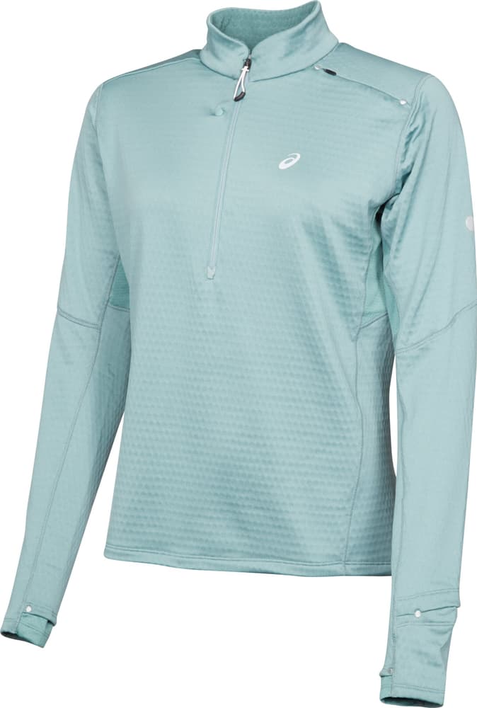 W Raod Winter 1/2 Zip Mid Layer Pull-over Asics 467747800485 Taille M Couleur menthe Photo no. 1