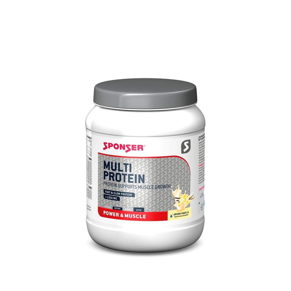 Multi Protein Vanille 425 g Polvere proteico Sponser 471932200100 Gusto Vanilla N. figura 1