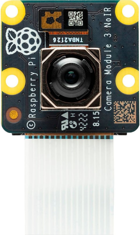 Modulo telecamera IR v3 12MP 75 °FoV per Raspberry Pi 5 Accessori Scheda sviluppatore Raspberry Pi 785302435379 N. figura 1