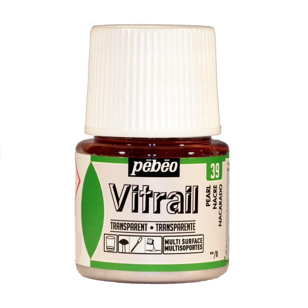 Pébéo Vitrail glossy pearl 39 Glasfarbe Pebeo 663506105039 Farbe Perl Bild Nr. 1