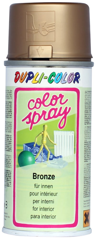 DUPLI-COLOR Color-Spray Antikgold 150ml Air Brush Set Dupli-Color 664882800000 Farbe Bronze Bild Nr. 1