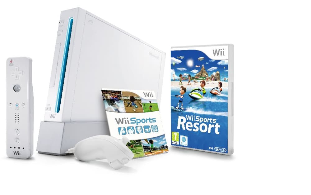 Wii Sports Resort Konsole weiss Nintendo 78540230000010 Bild Nr. 1