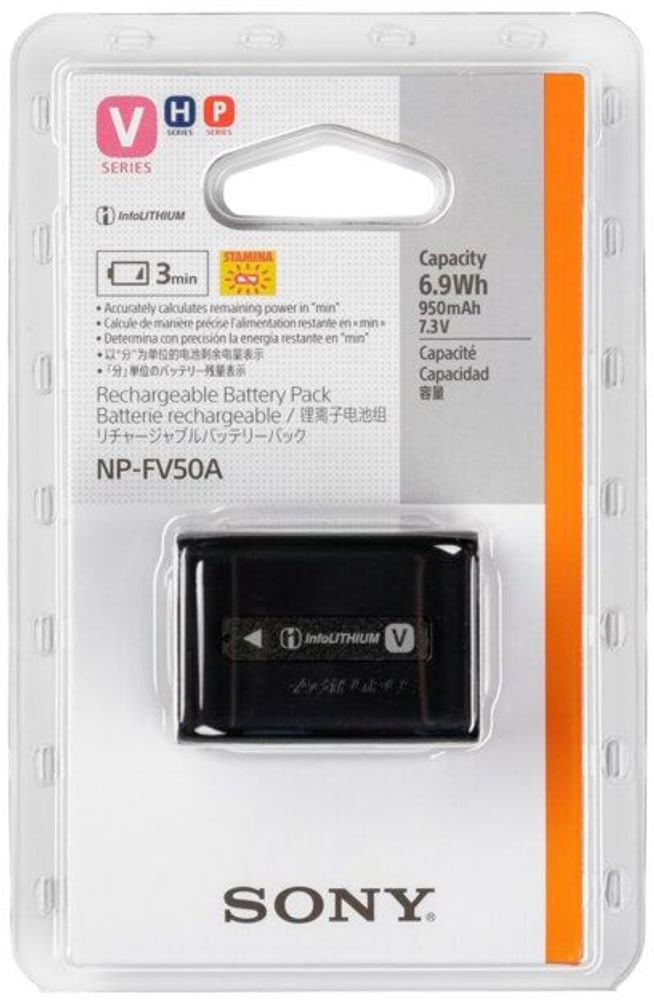 NP-FV50A Batterie pour appareil photo Sony 785300145218 Photo no. 1
