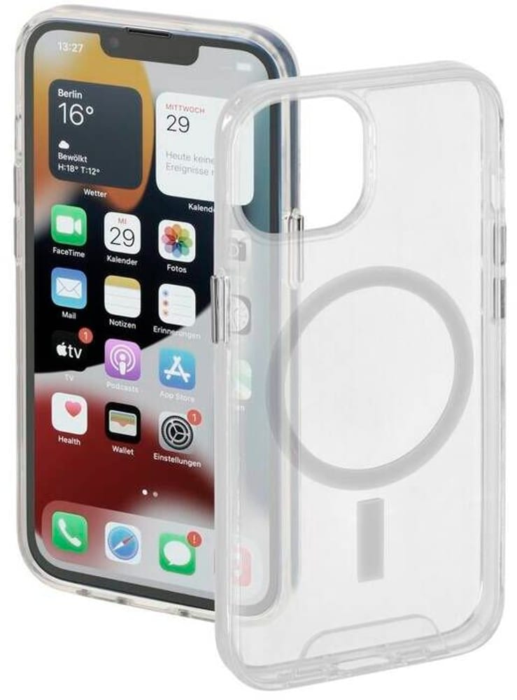 MagCase Safety Apple iPhone 14, Transparent Smartphone Hülle Hama 785300184435 Bild Nr. 1