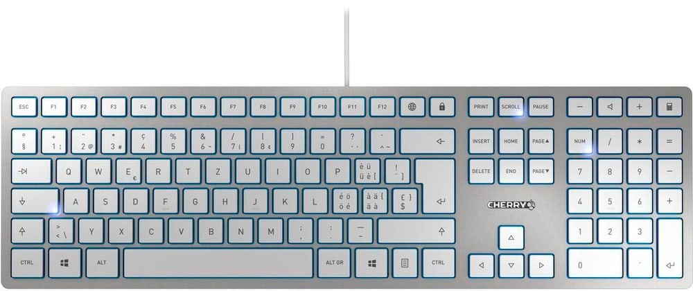 KC 6000 Slim CH-Layout Universal Tastatur Cherry 785300197156 Bild Nr. 1