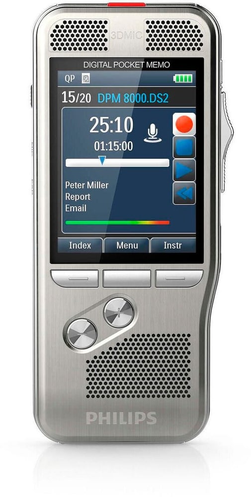 Digital Pocket Memo DPM8200 Dictaphone Philips 785302430229 Photo no. 1