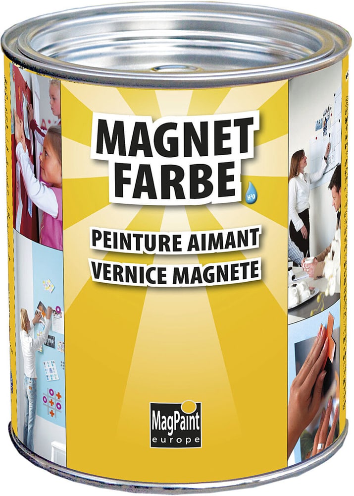 Magnetfarbe Grau 1 l Magnetfarbe Magpaint 660646400000 Bild Nr. 1