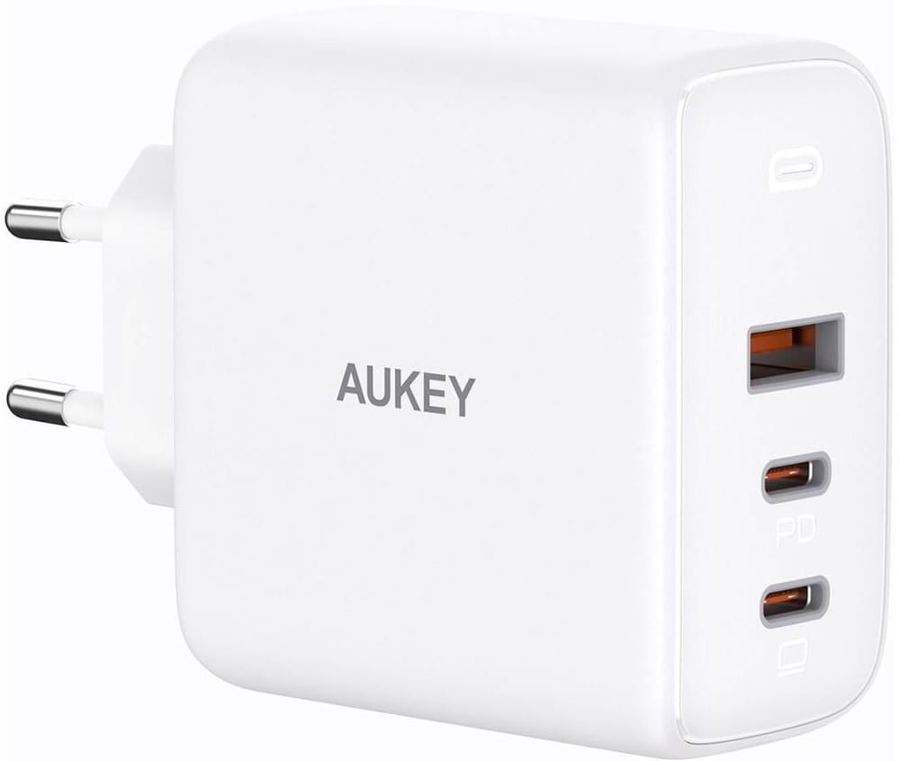 Chargeur mural USB GaN 3-Port Power Delivery 90W Chargeur AUKEY 785300188564 Photo no. 1