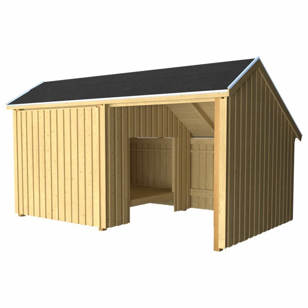 Multi Shelter 432x248x250cm Set 1 non trattato Serra PLUS 669700109405 N. figura 1