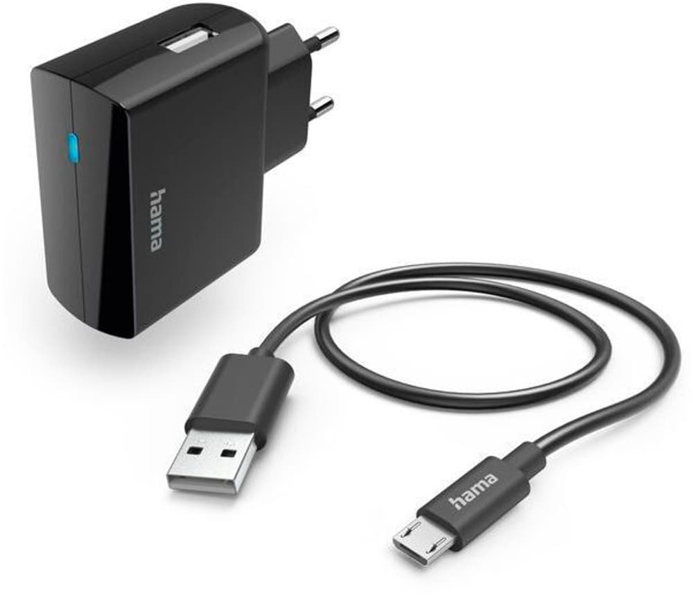 Avec câble de charge Micro-USB, 12 W, 1,0 m Chargeur universel Hama 785300173314 Photo no. 1