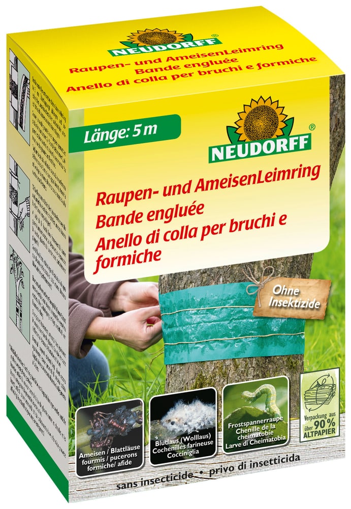 Raupen-Leimring, 5 m Insektenfalle Neudorff 658415400000 Bild Nr. 1